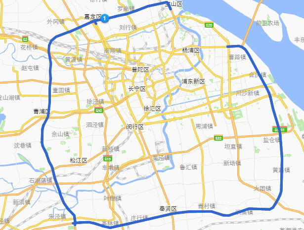 服务范围:上海市行政区域郊环线以内
